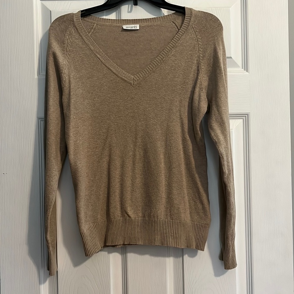 Woman’s V-neck sweater